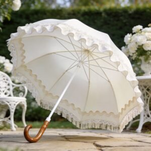Fringed Decorative Parasol