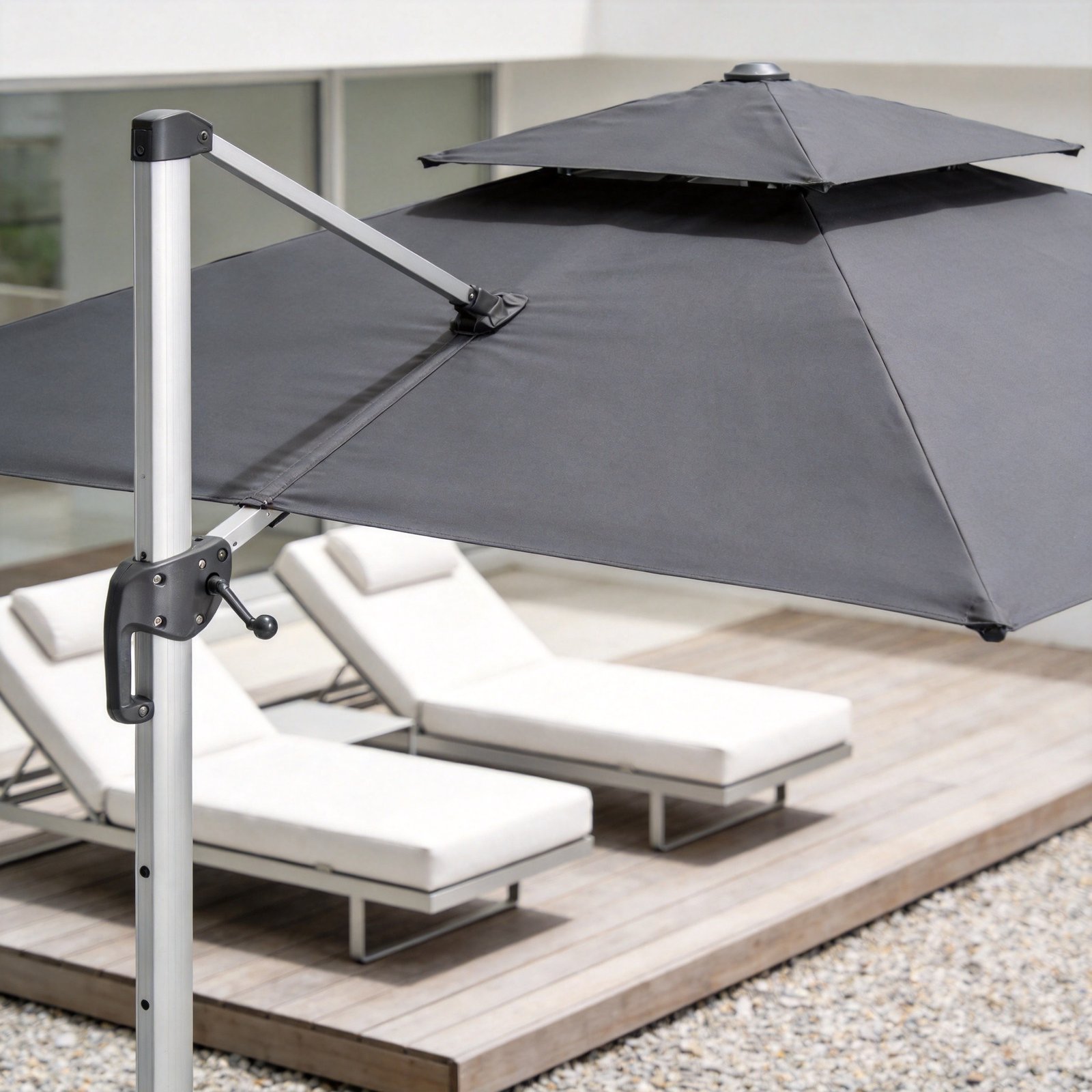 Cantilever Hanging Umbrella - Image 2